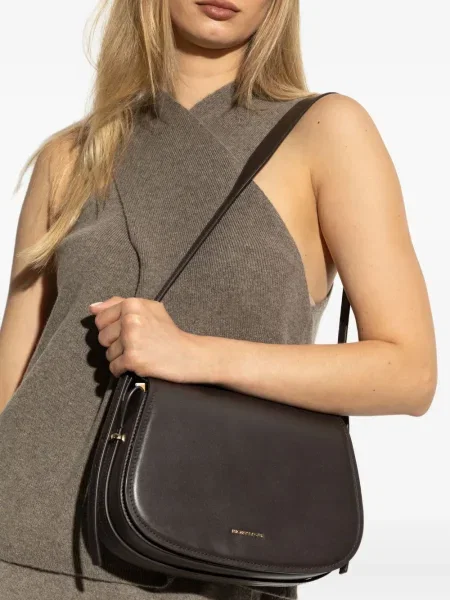 Portofel Michael Michael Kors cu imprimeu geometric roșu