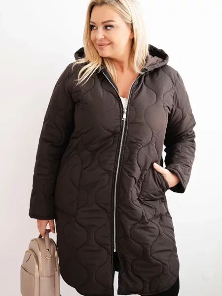 Geacă Kesi Włoski cu glugă negru