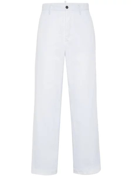 Pantaloni Dsquared2 alb