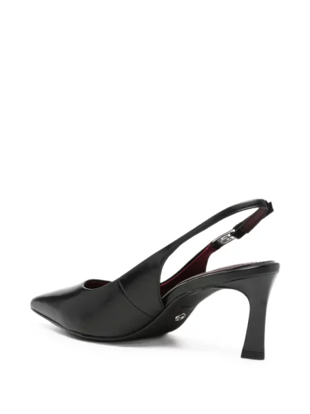 Pantofi cu toc Tamaris slingback negru