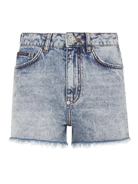 Spodnie Philipp Plein niebieskie