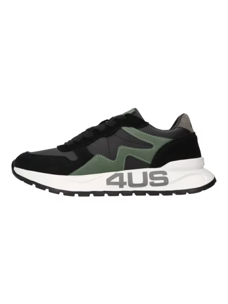 Sneakersy Paciotti skórzane czarne