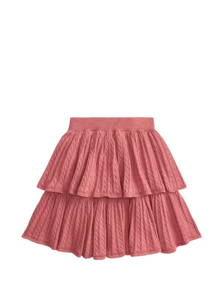Gyerek mini szoknya Polo Ralph Lauren rózsaszín