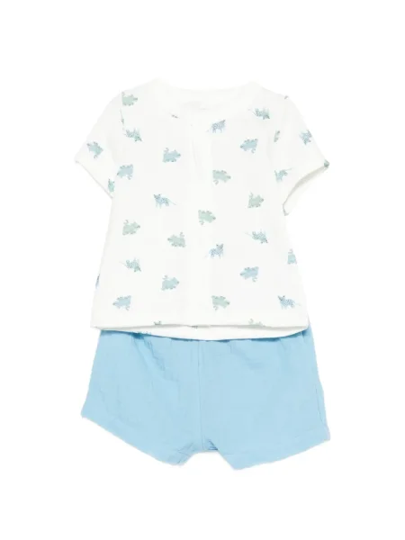 Szorty dziecięce Petit Bateau białe