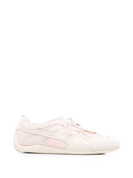 Sneakerși Puma cu șireturi din dantelă roz