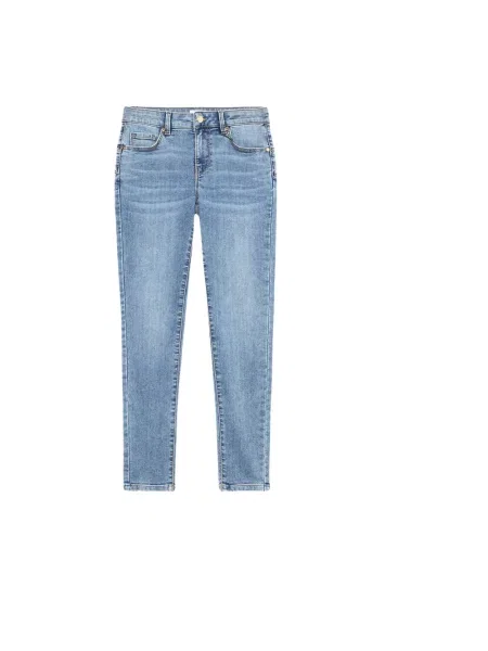 Skinny jeansy skinny Oltre niebieskie