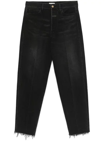 Blugi drepți Fear Of God negru