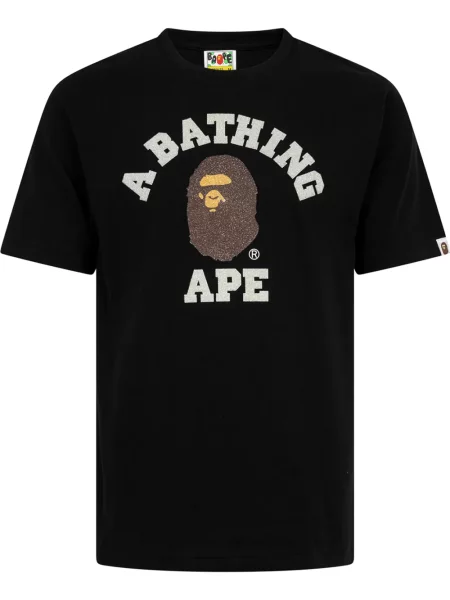 Tricou A Bathing Ape® cu mărgele negru