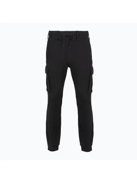 Kalhoty Aeronautica Militare jet black černé