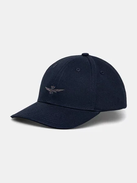 Шапка с козирка Aeronautica Militare с апликация тъмносиньо