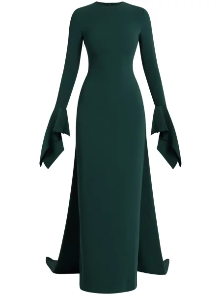 Rochie Solace London evazată verde