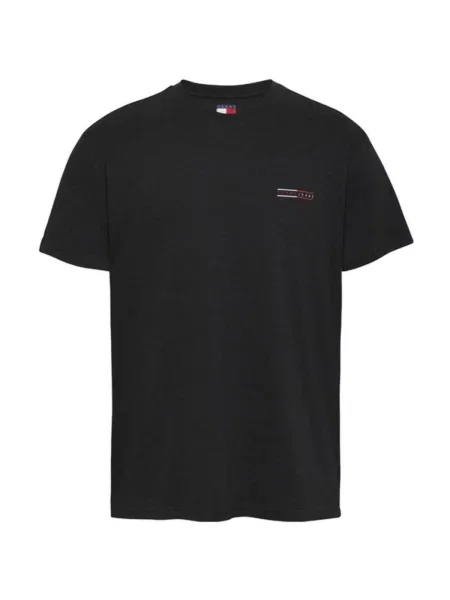 Kratak majica Tommy Hilfiger crna
