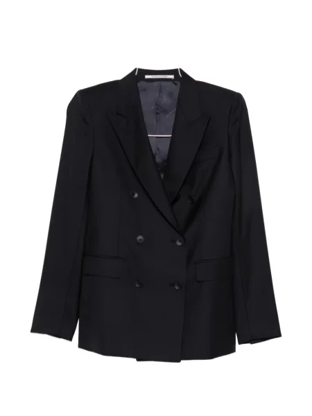 Pantaloni Tagliatore cu două rânduri de nasturi albastru