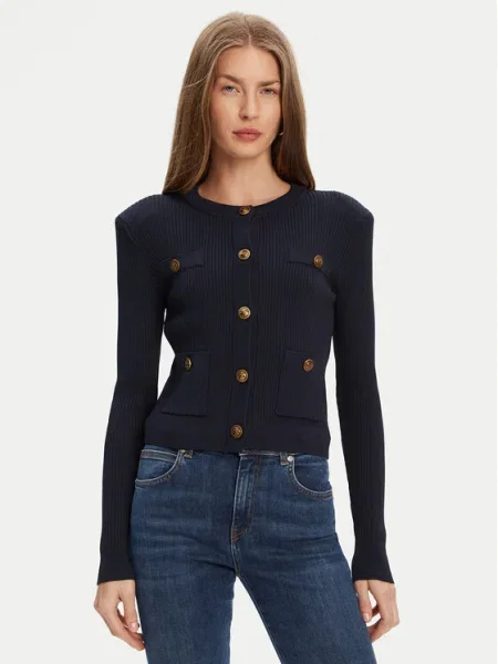 Guess Cardigan Bleumarin