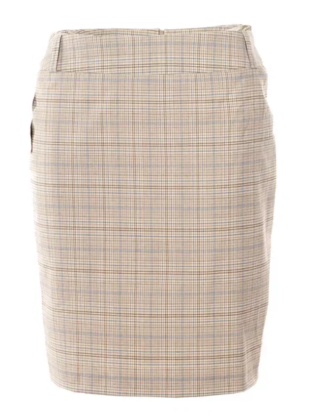 Спідниця міні LadyLike бавовна/поліестер бежевий