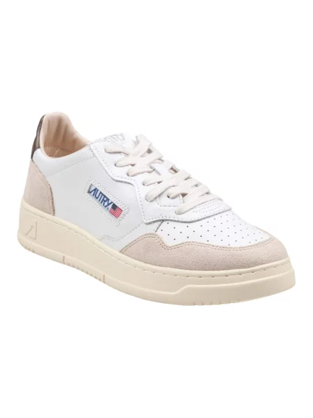 Sneakersy Autry skórzane białe