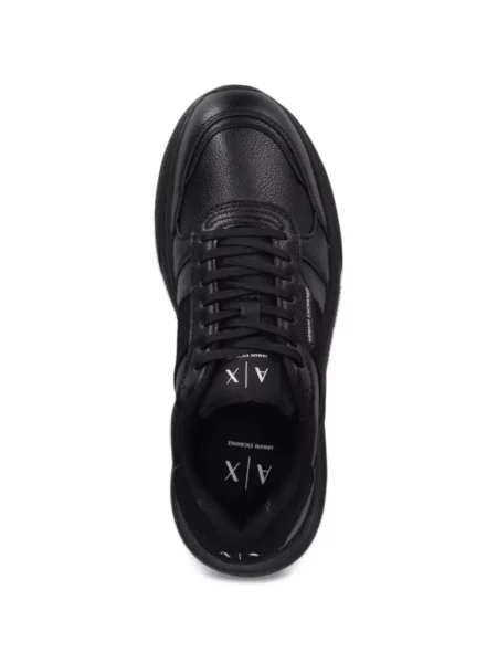 Маратонки Armani Exchange с принт черно