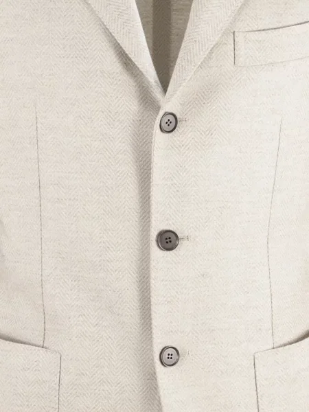 Sacou Sartorio Napoli cu model herringbone
