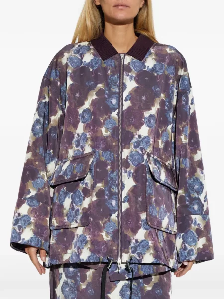 Geacă Baum Und Pferdgarten cu model floral cu imagine violet