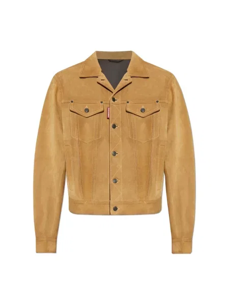Kurtka Dsquared2 brązowa