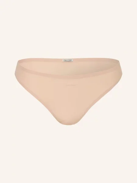 Majtki Calvin Klein beżowe