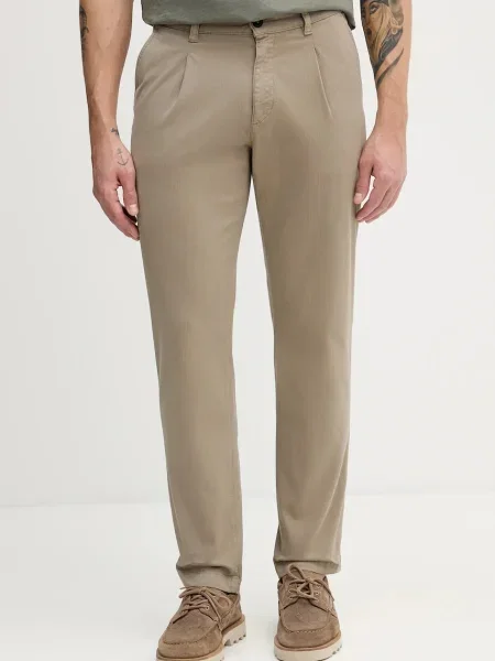 Hlače BOSS Orange zelena