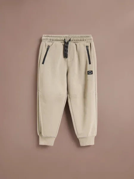 Reserved Pantaloni de trening cu conținut ridicat de bej