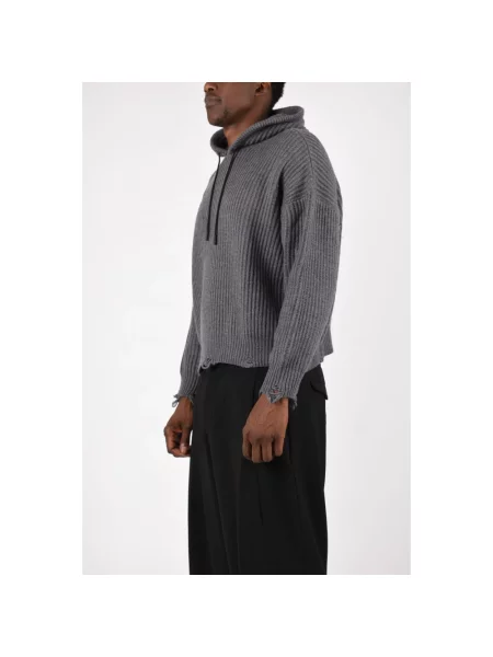 Dzianinowy sweter Nine In The Morning szary