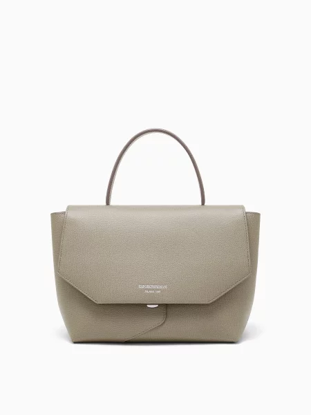 Emporio Armani Сумка Шкіра бежевий