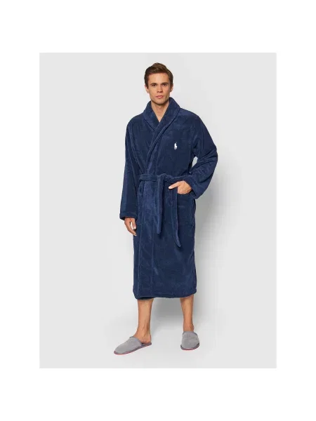 Polo Ralph Lauren Dugi kupaći ogrtač mornarsko plava
