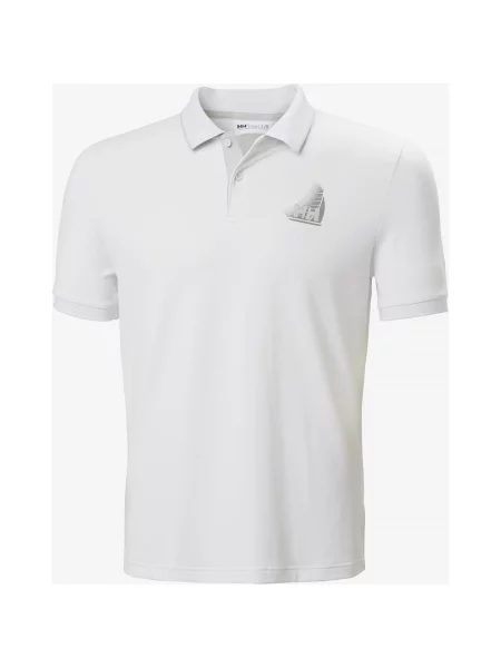Koszulka polo Helly Hansen HP Figari krótki rękaw S biała