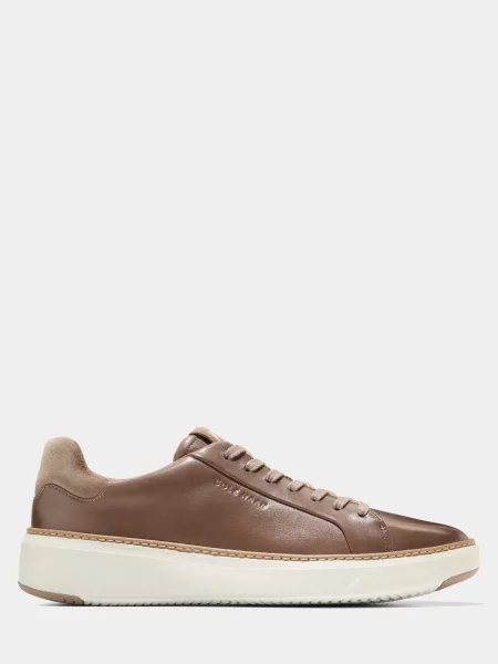 Шкіряні Кеди низькі Cole Haan коричневий