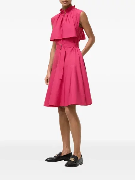 Rochie Burberry din poplin roz