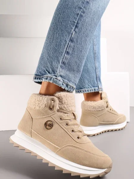 Sneakerși Inny bej