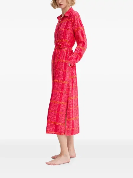 Rochie midi Dkny cu imagine roz