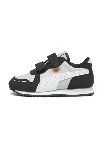 PUMA Tenisky Cabana Racer svetlosivá / čierna / biela sivá