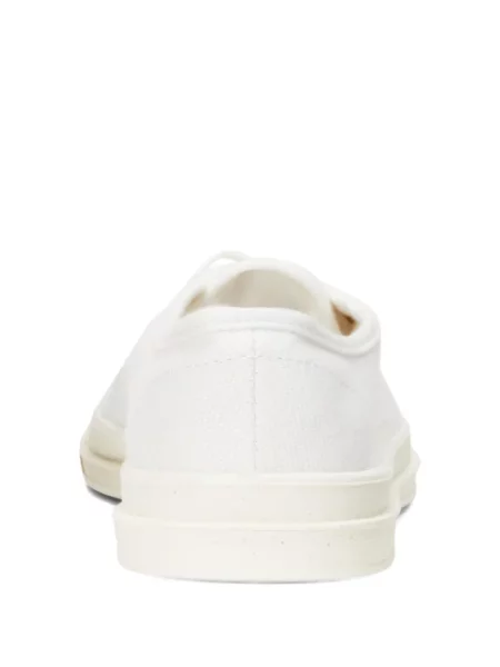 Dzianinowe sneakersy Polo Ralph Lauren do biegania sznurowane białe