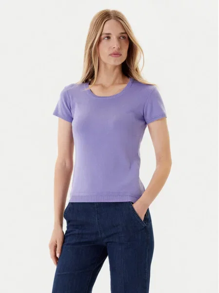 Футболка United Colors Of Benetton фиолетовая