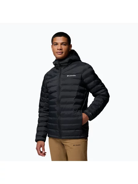 Geacă pentru bărbați Columbia Terwiliger Trail Heat Seal Hooded black negru