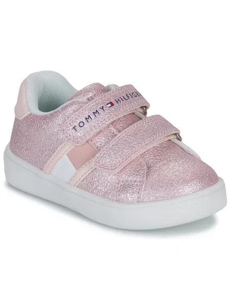 Superge Tommy Hilfiger na ježka roza