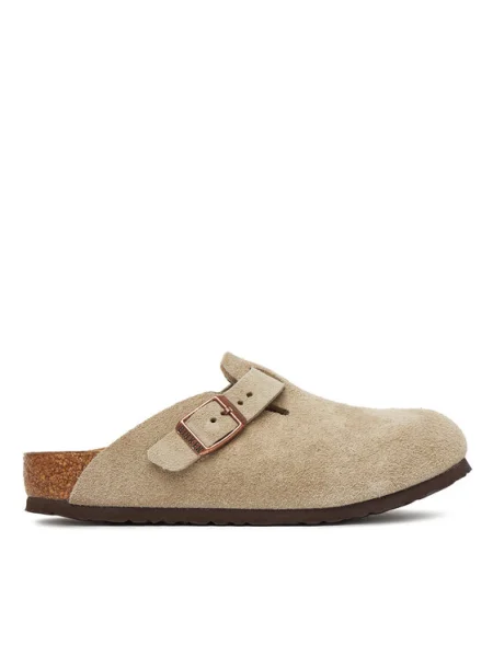 Birkenstock Papucs Boston Kids bézs