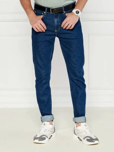 Calvin Klein Jeans Blugi | Tapered fit | stretch albastru
