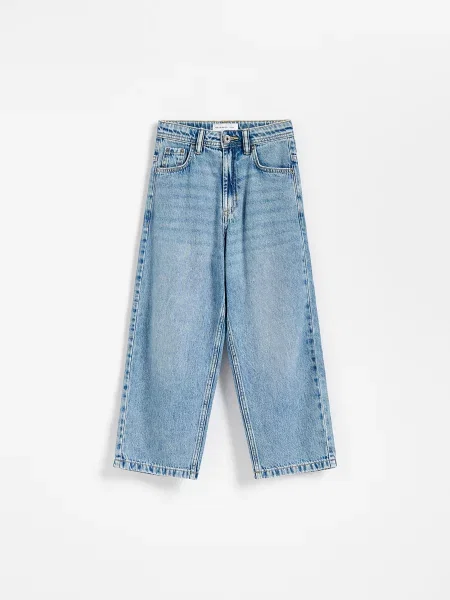 Reserved Джинси baggy синій