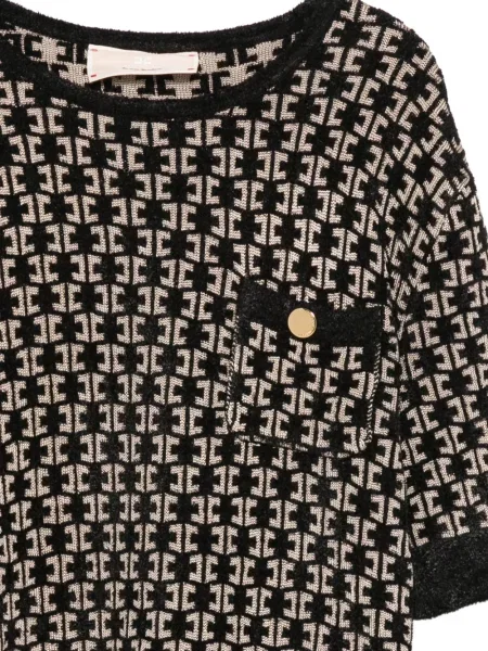 Sweter dziecięcy Elisabetta Franchi czarny