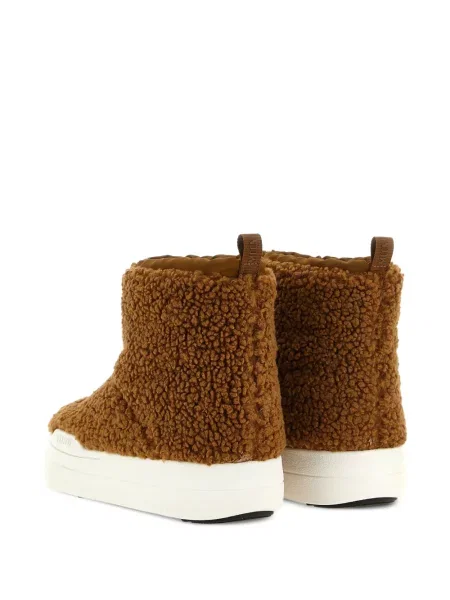 Botki dziecięce Moon Boot brązowe