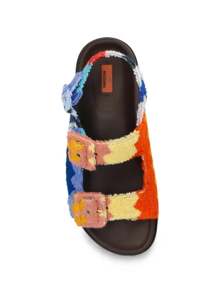 Sandale Missoni cu cataramă albastru