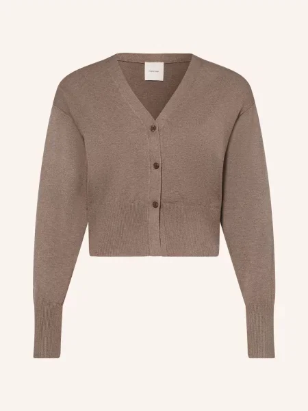Calvin Klein Pletený Svetr černošedá