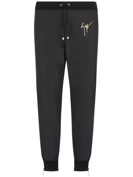 Pantaloni Giuseppe Zanotti cu imagine negru