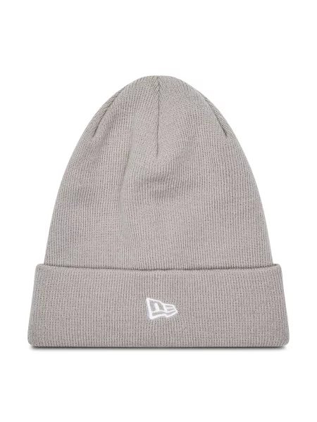New Era Čepice New Era Cuff Knit Grey New Era Gra šedý