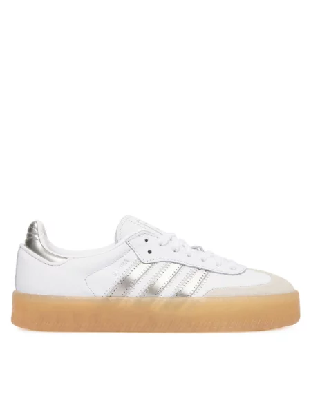 Sneakersy adidas białe